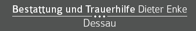 logo enke dieter bestattungen trauerhilfe dessau